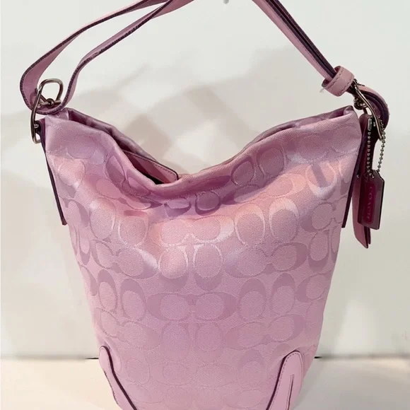 RARE PINK Vintage Coach Convertible Bucket Duffel bag - Picture 1 of 10